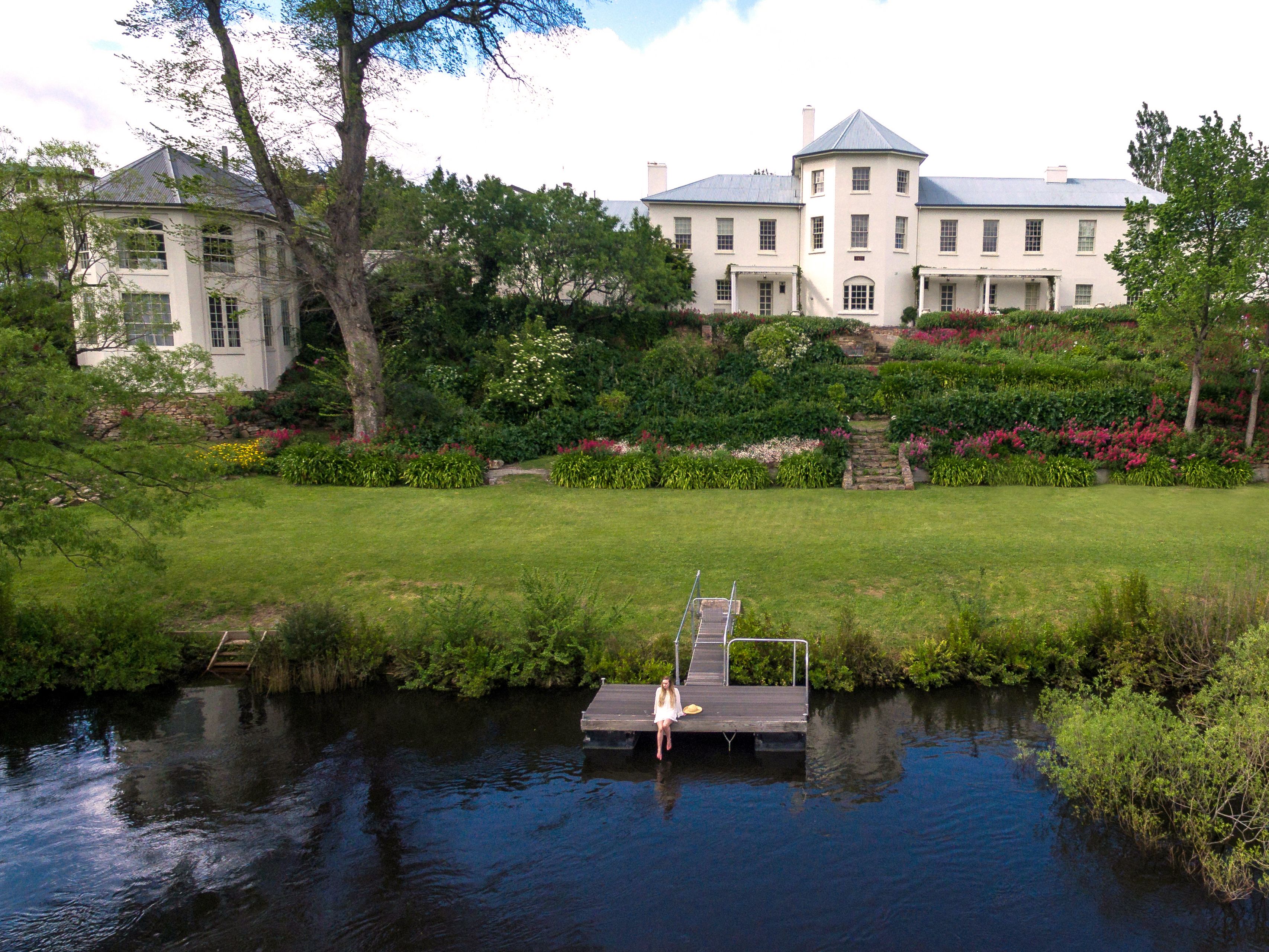 Uitzicht vanuit accommodatie