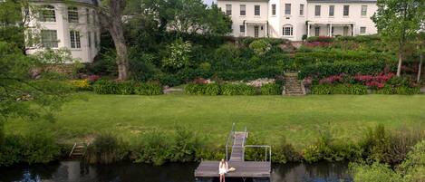 Blick von der Unterkunft