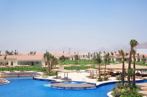 Superior Double Room, Pool View | Egyptian cotton sheets, premium bedding, minibar, in-room safe - Jolie Ville Royal Peninsula Hotel & Resort Sharm El Sheikh (Sharm El Sheikh)