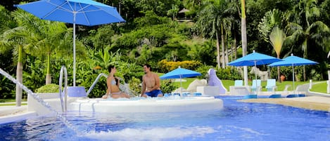 Espace de soins pour les couples, sauna, bain à remous, hammam