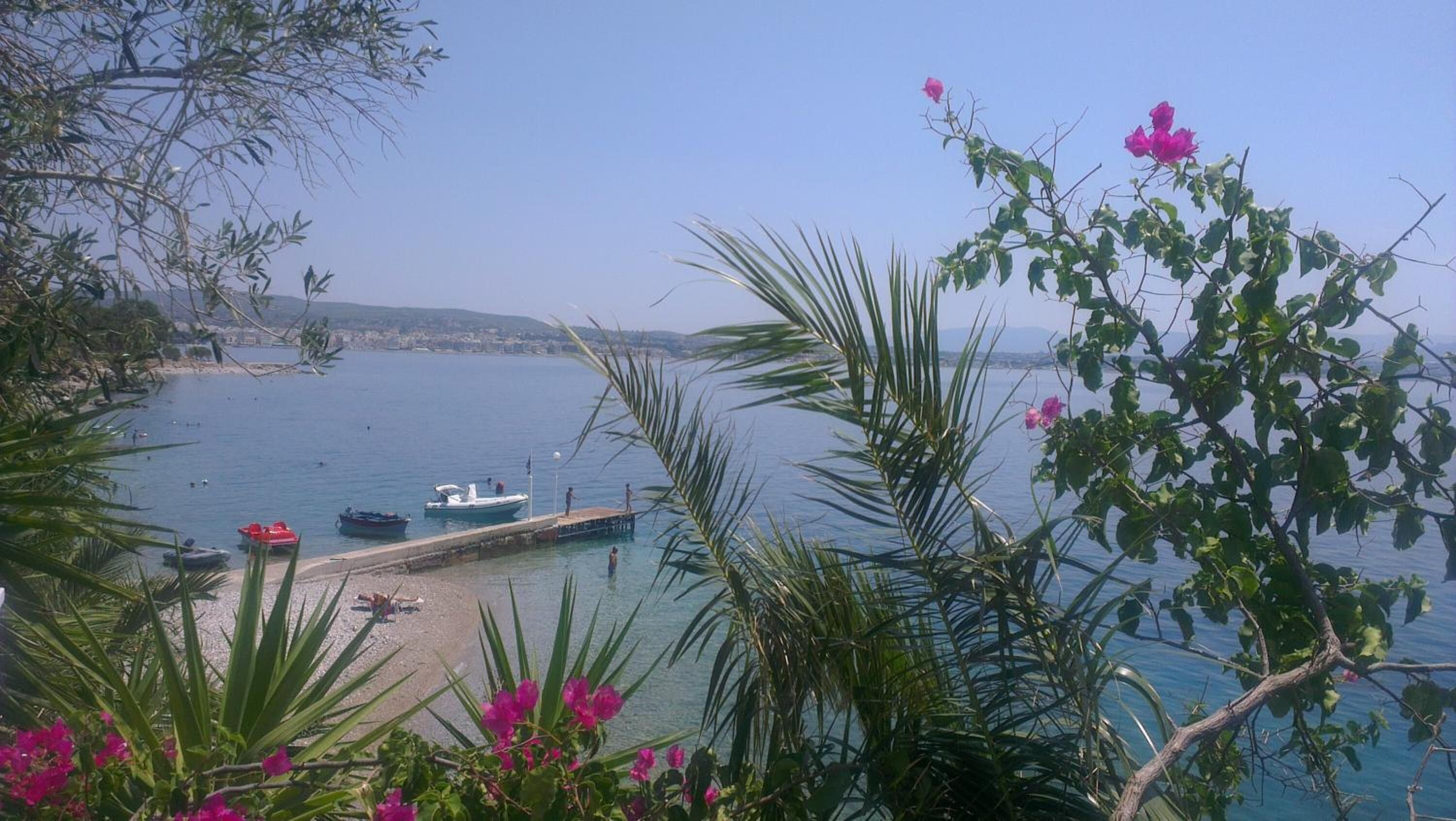 on the beach, beach bar