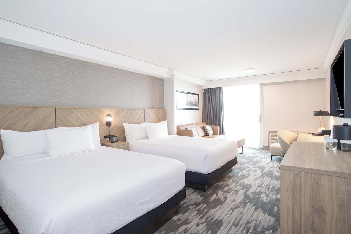 Grand Room, 2 Queen Beds, Balcony | 1 bedroom, premium bedding, in-room safe, desk