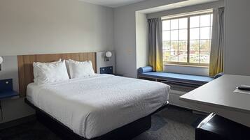 Desk, iron/ironing board, free cots/infant beds, free WiFi