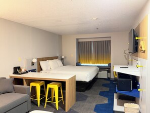 Studio Suite, 1 King Bed, Non Smoking | Desk, iron/ironing board, free cribs/infant beds, free WiFi - Microtel Inn & Suites by Wyndham Culpeper (Culpeper)