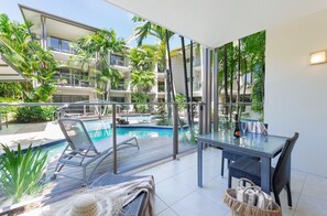 Departamento de luna de miel, 1 habitación, hidromasaje (Adults Only Resort) | Vista del balcón