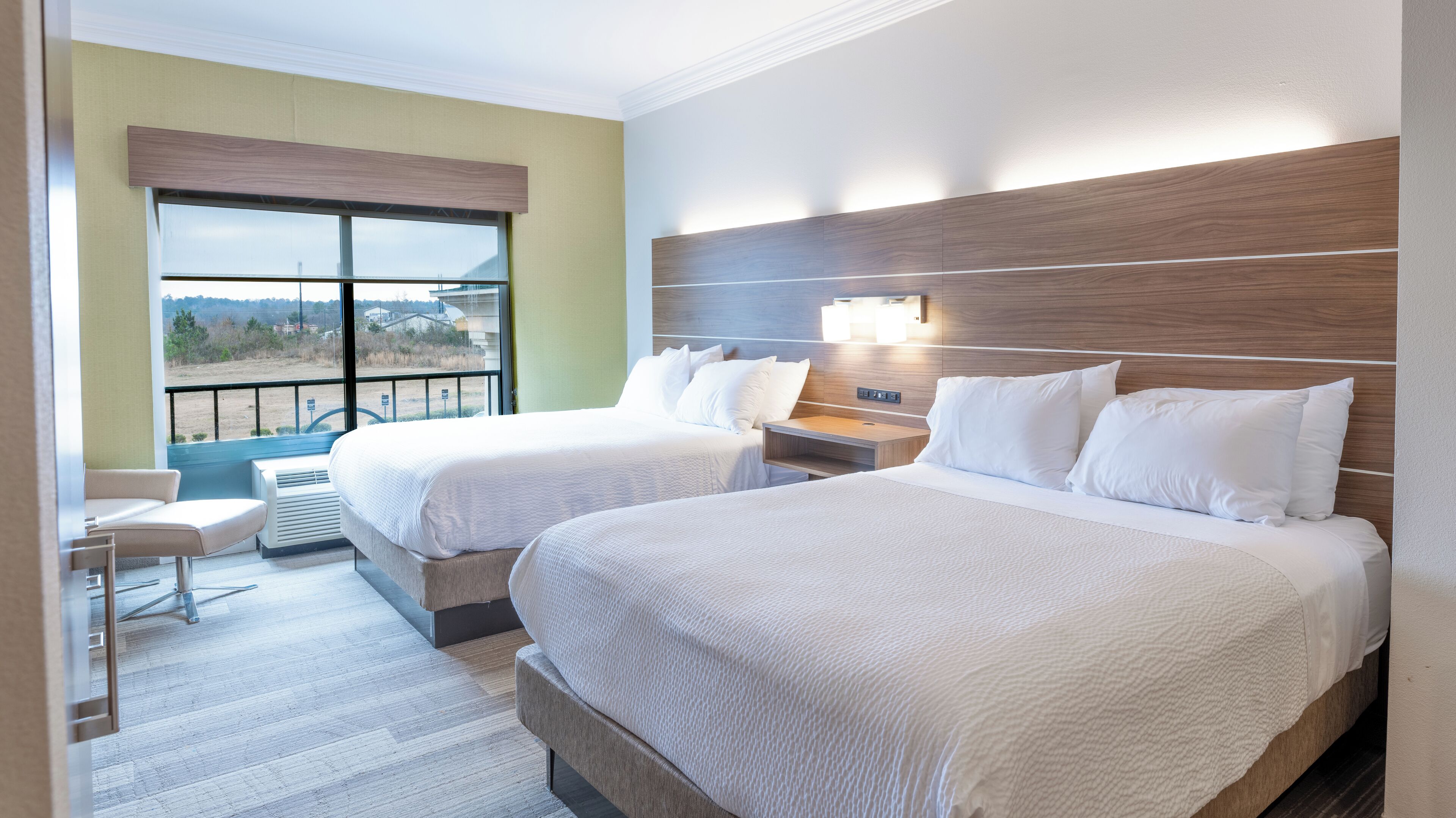 In-room safe, desk, iron/ironing board, free cribs/infant beds