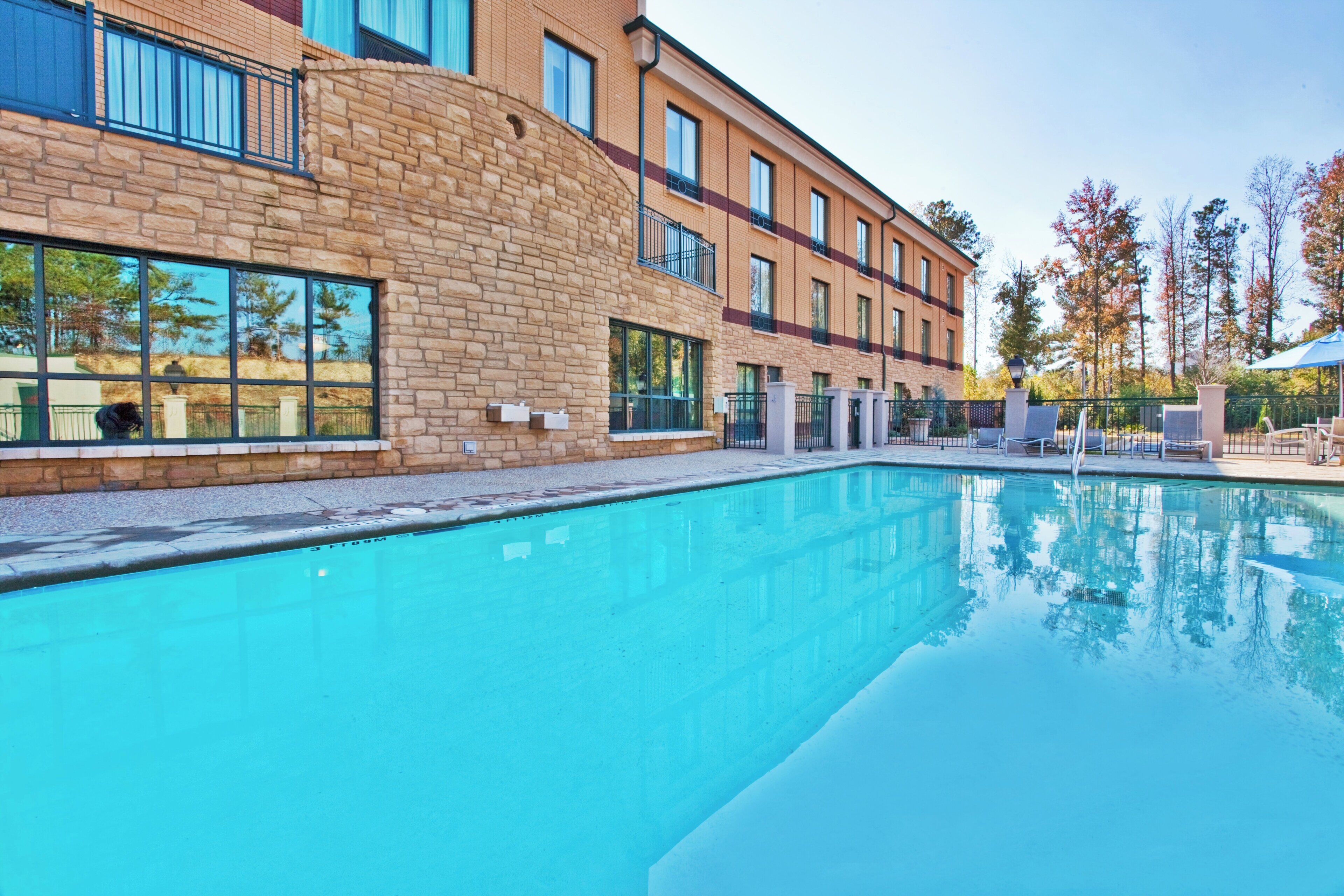 Seasonal outdoor pool