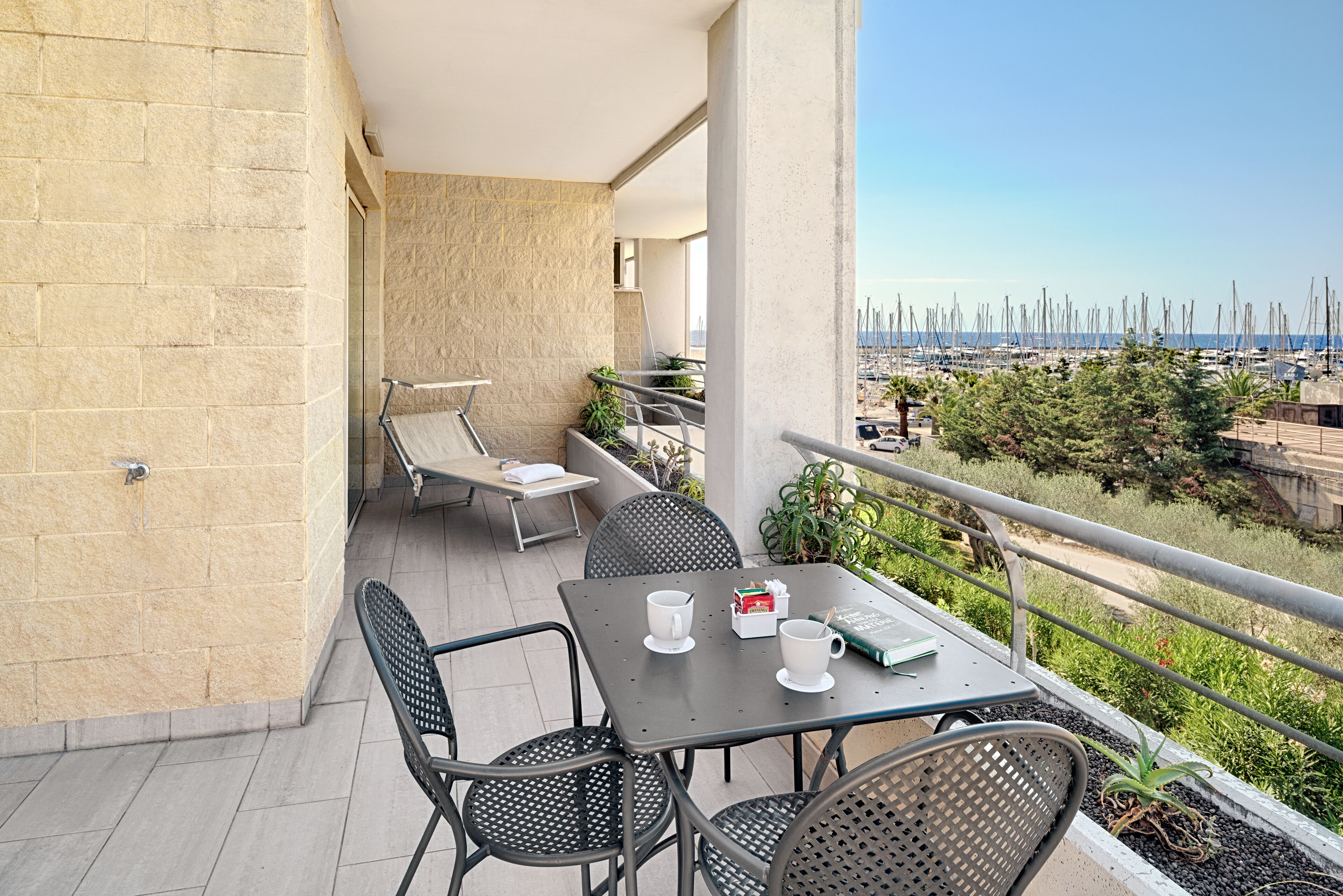 Vue depuis le balcon