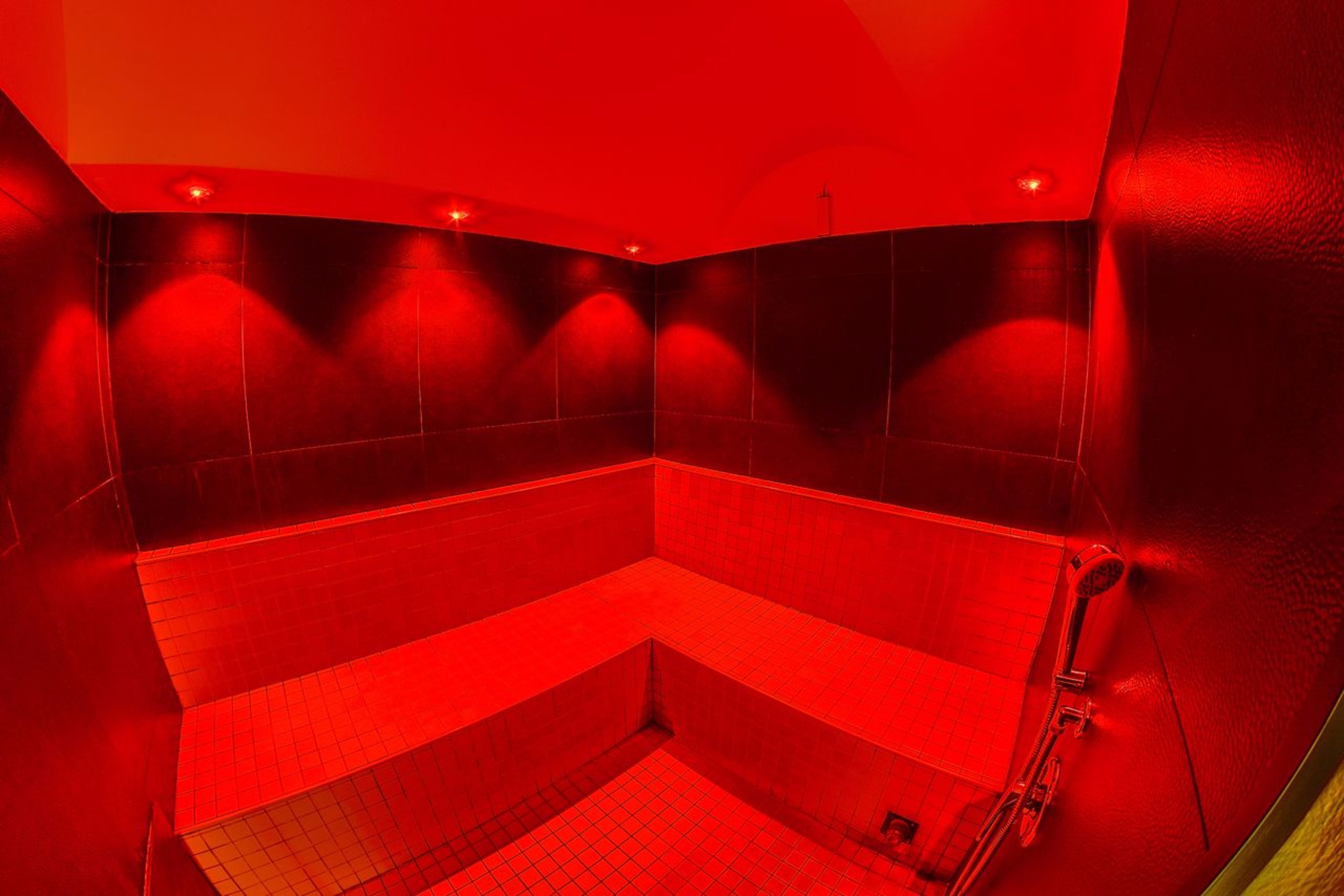 Turkish bath, massage/treatment rooms