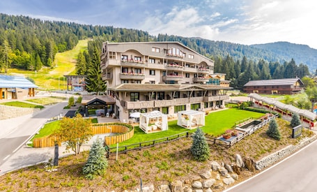 Fachada de la propiedad