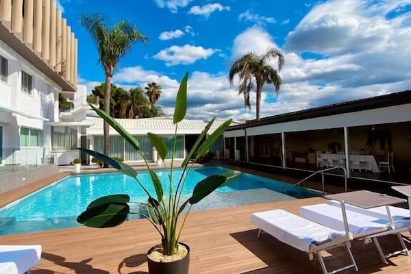 Seasonal outdoor pool