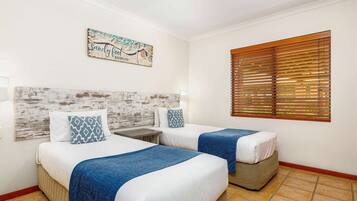 Premium bedding, iron/ironing board, cots/infant beds, WiFi