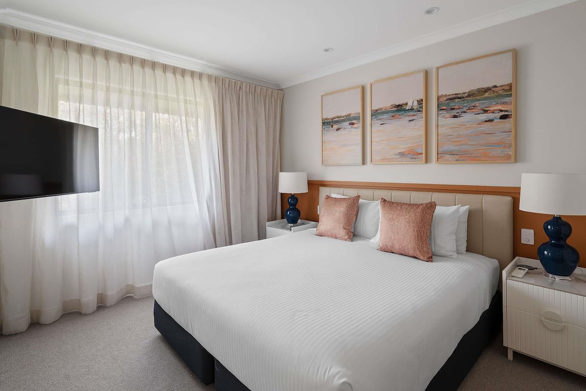 公寓, 3 間臥室 | 高級寢具、熨斗/熨衫板、嬰兒床 (收費)、Wi-Fi