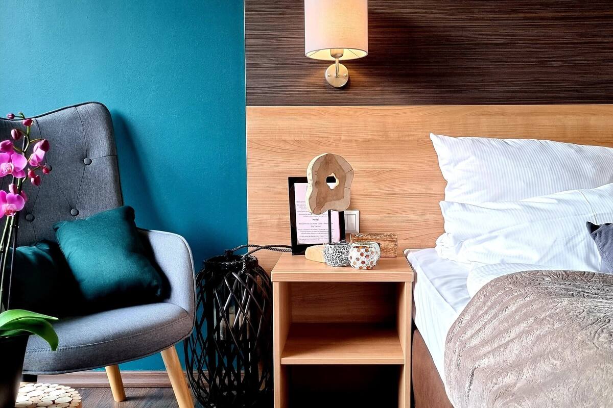 1 chambre, literie hypoallergénique, bureau