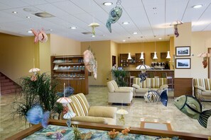 Sala de estar en el lobby