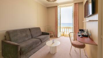 Chambre Quadruple Deluxe, vue mer