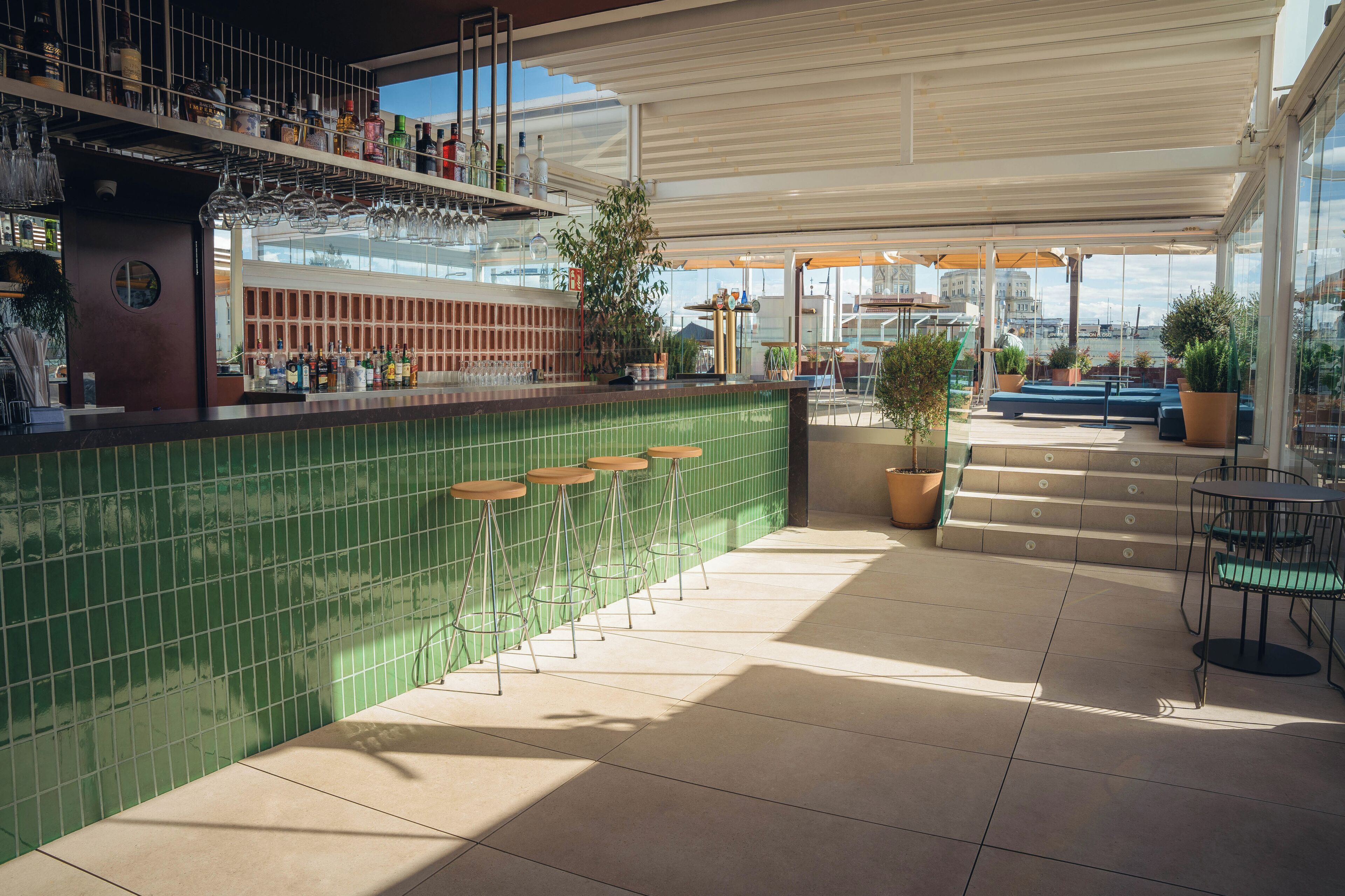 Terraza en la azotea