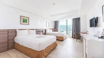 Roupas de cama premium, cofres nos quartos, Wi-Fi de cortesia