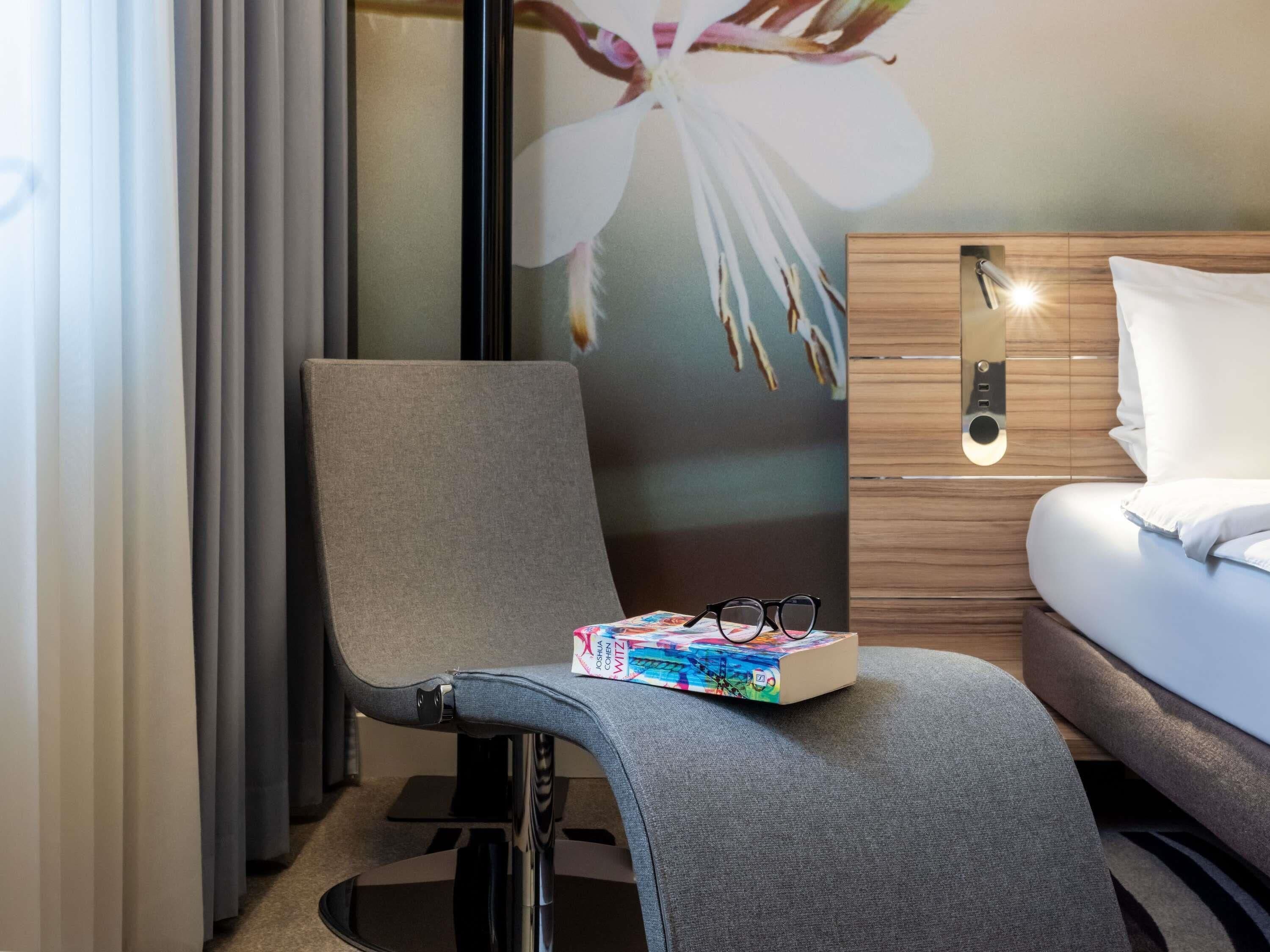 In-room safe, desk, blackout curtains, free cots/infant beds