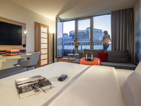 Executive Room, 1 Double Bed with Sofa bed | In-room safe, desk, blackout drapes, free cribs/infant beds - Novotel Wien City (Vienna)