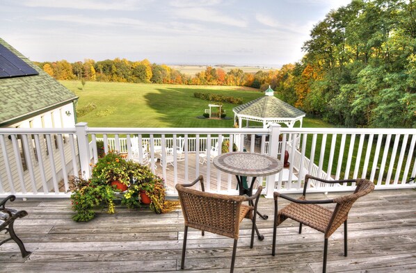 Suite, salle de bains privée (Grand Suite) | Balcon