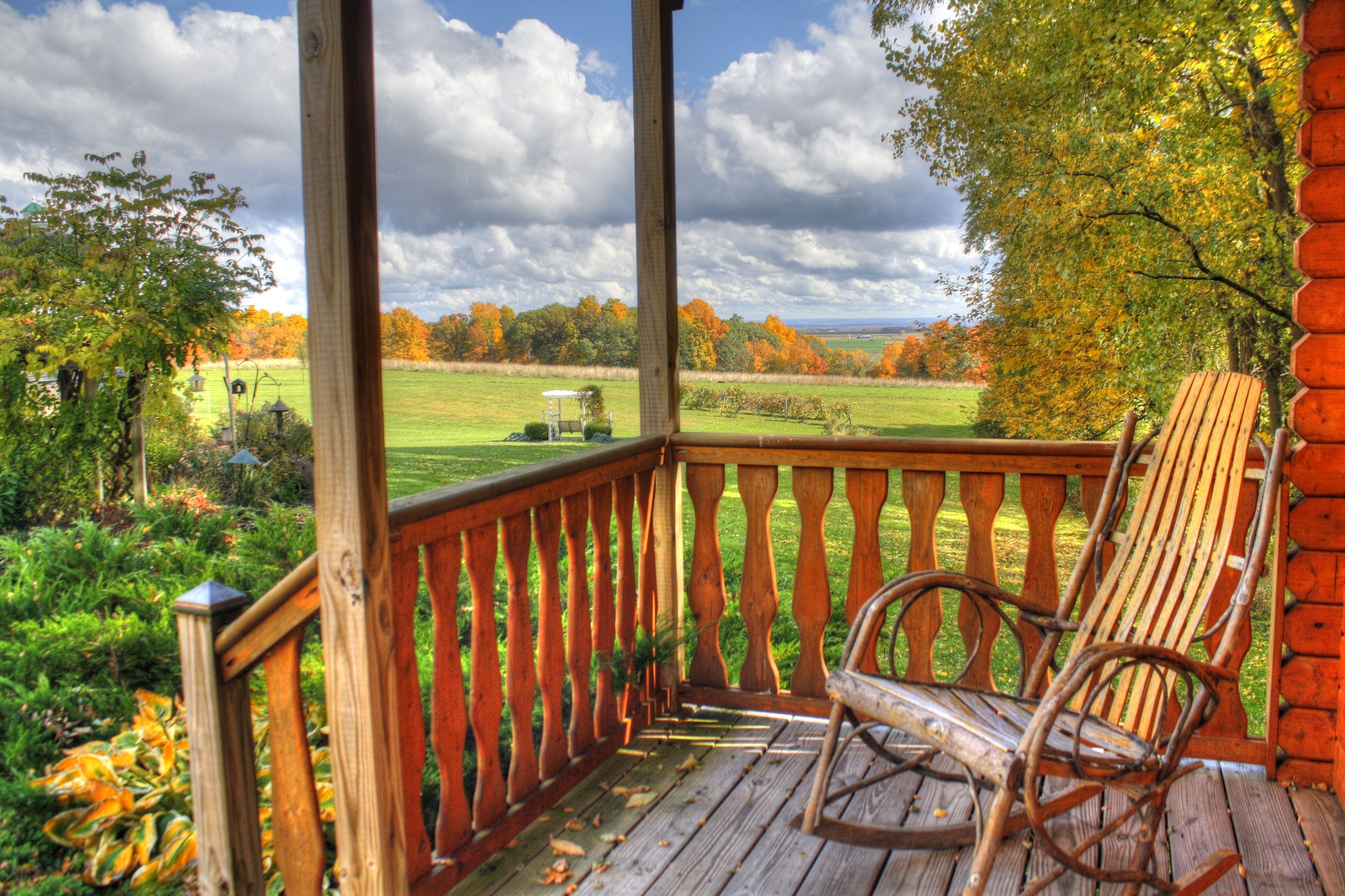 Cabin, Valley View | Terrace/patio