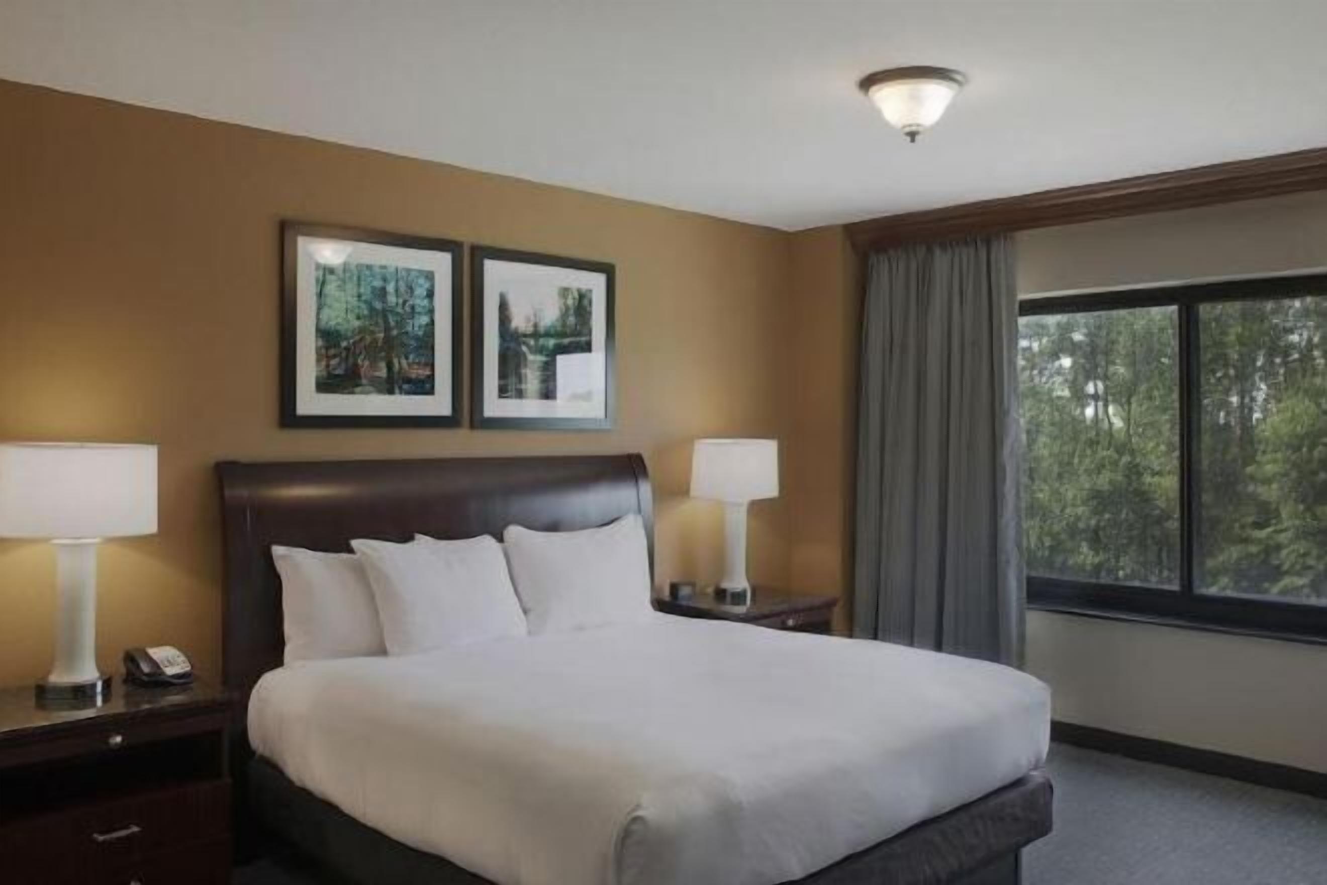 In-room safe, desk, laptop workspace, blackout drapes