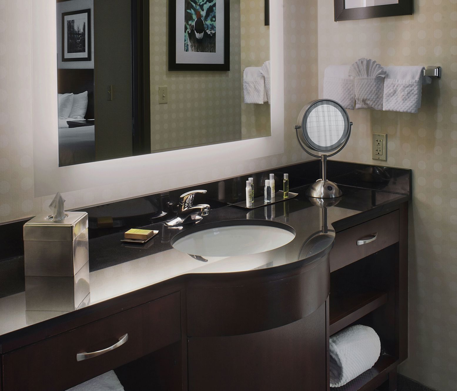 Bathroom | Combined shower/tub, free toiletries, hair dryer, towels