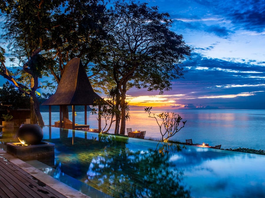 Vista desde la propiedad