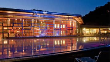 Front of property – evening/night