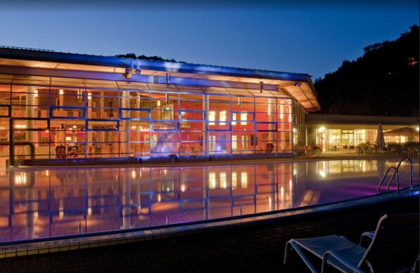 Front of property – evening/night