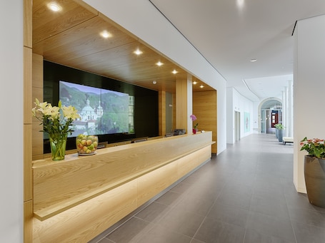 Recepción. Hotel Elbresidenz an der Therme Bad Schandau