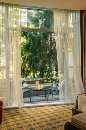 Premier Room, 1 Bedroom, Terrace, Garden View | View from room - Loden Hotel (Vancouver)