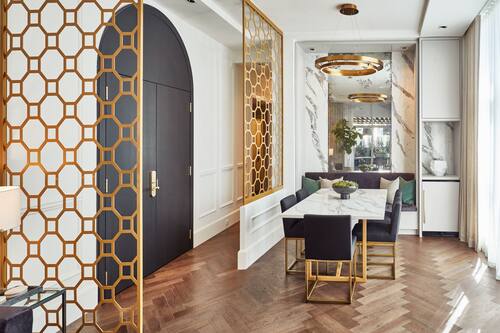 Luxury Penthouse, 2 Bedrooms, Kitchen, Partial Sea View (Halo) | Living area