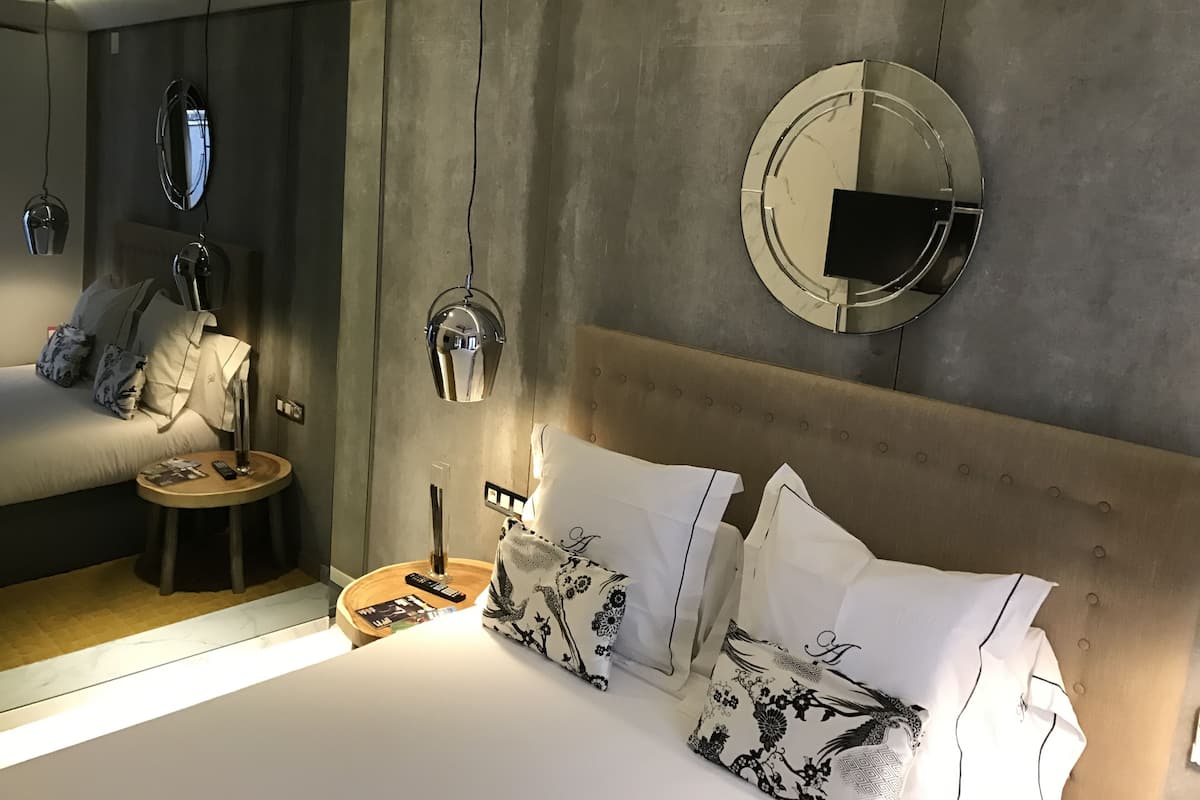 Superior-Doppelzimmer, Balkon | Bettwäsche aus ägyptischer Baumwolle, Daunenbettdecken