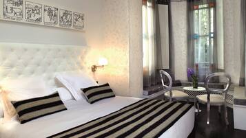 Deluxe Double Room | Premium bedding, minibar, in-room safe, individually decorated
