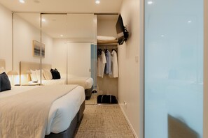 公寓, 1 間臥室 | 書桌、熨斗/熨衣板、免費無線上網、床單