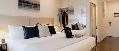 Desk, iron/ironing board, free cots/infant beds, free WiFi