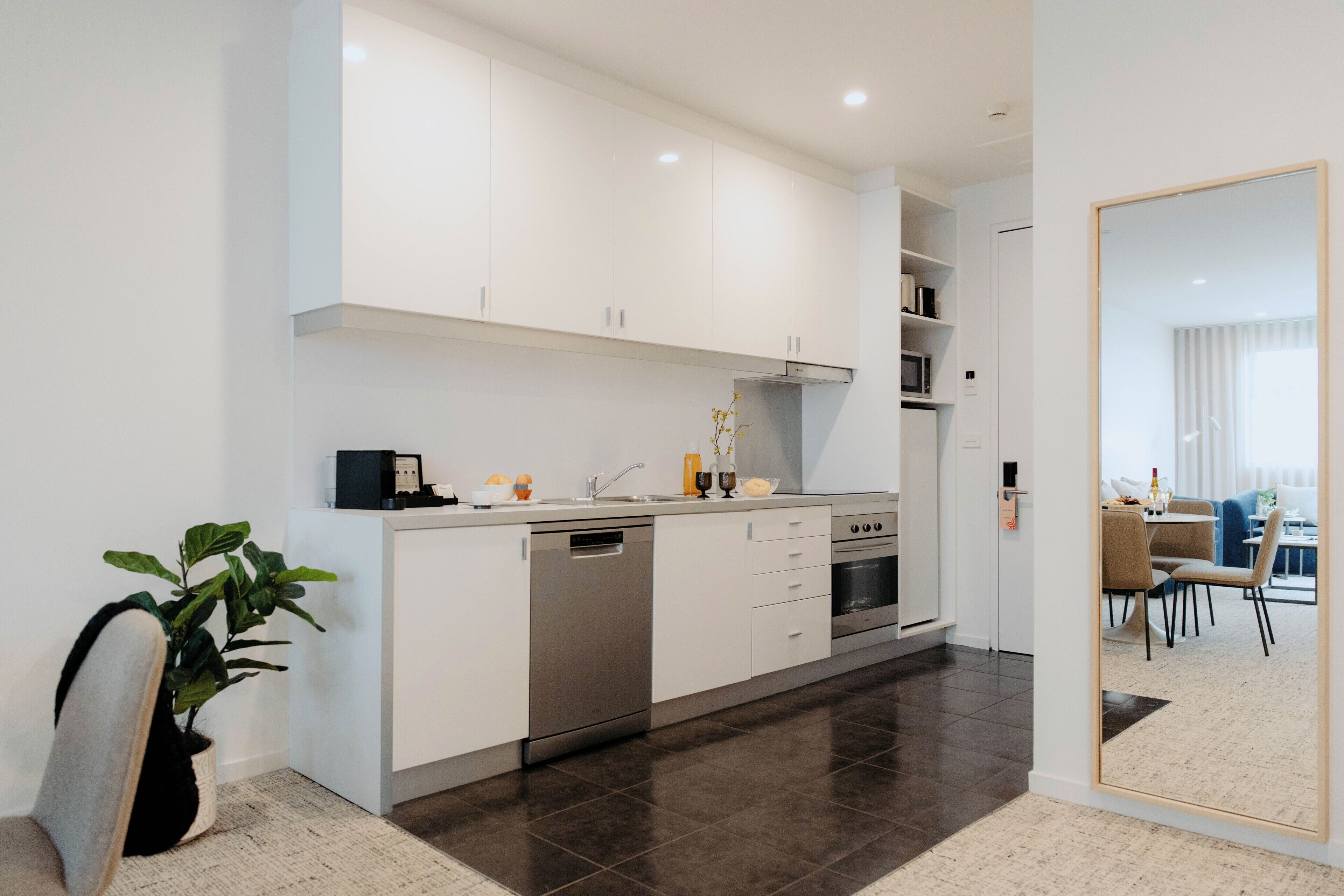 Three Bedroom Apartment - Adjoining | Living area | 32-inch LCD TV with cable channels, TV