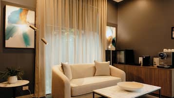 Sitteområde i lobbyen