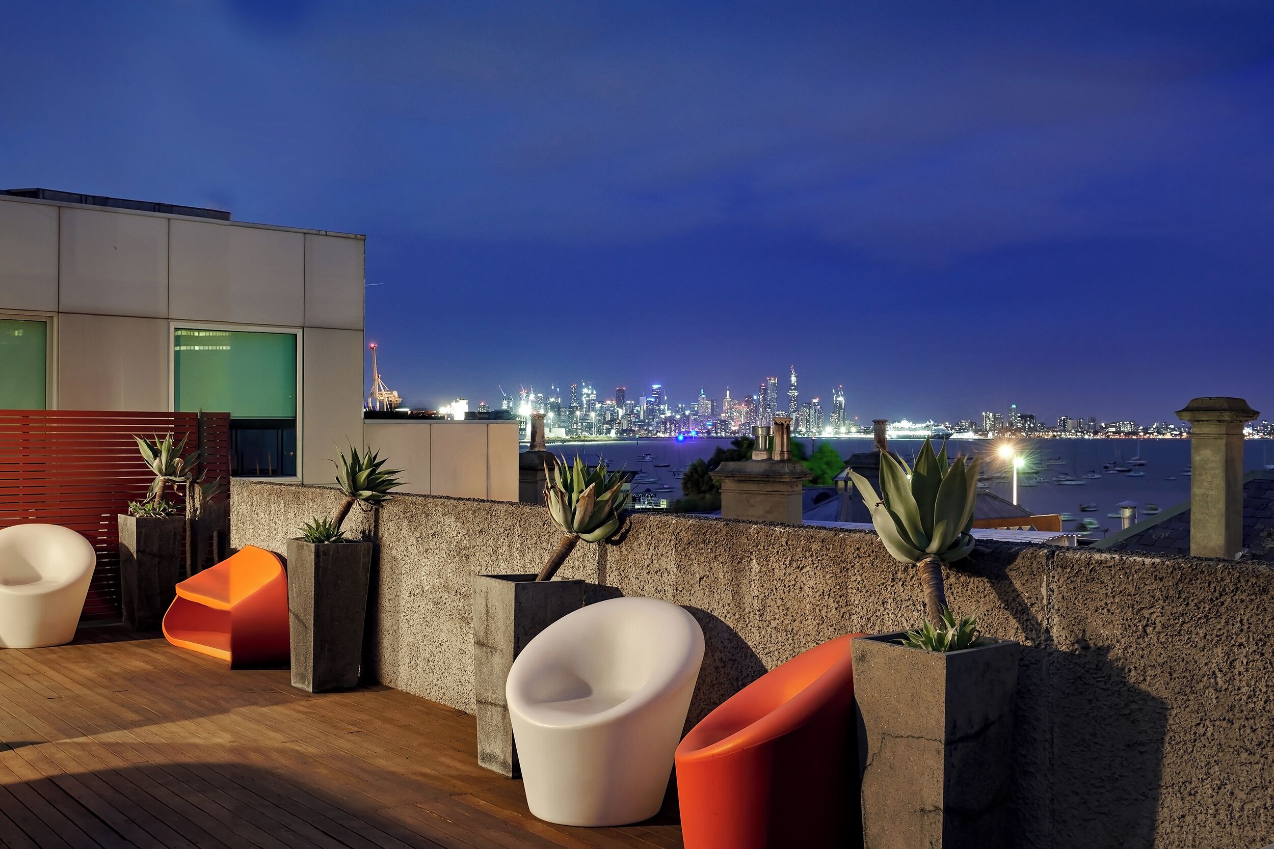 Rooftop terrace