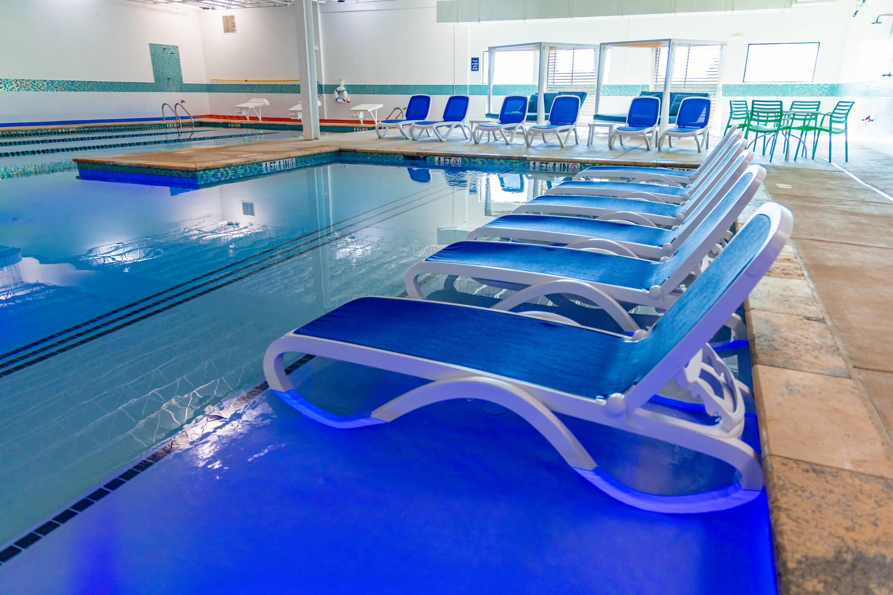 Indoor pool, 3 outdoor pools, cabanas (surcharge), pool umbrellas