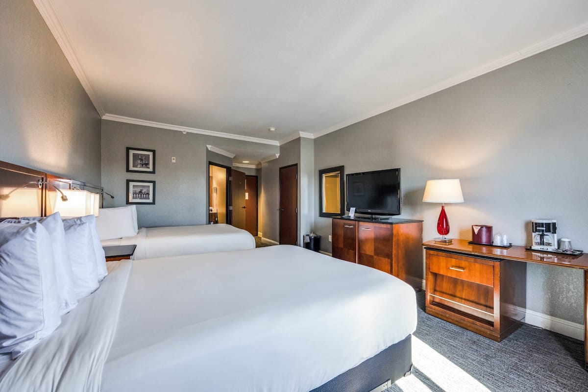 Room, 2 Queen Beds, Accessible, Non Smoking | Premium bedding, desk, iron/ironing board, WiFi (free)