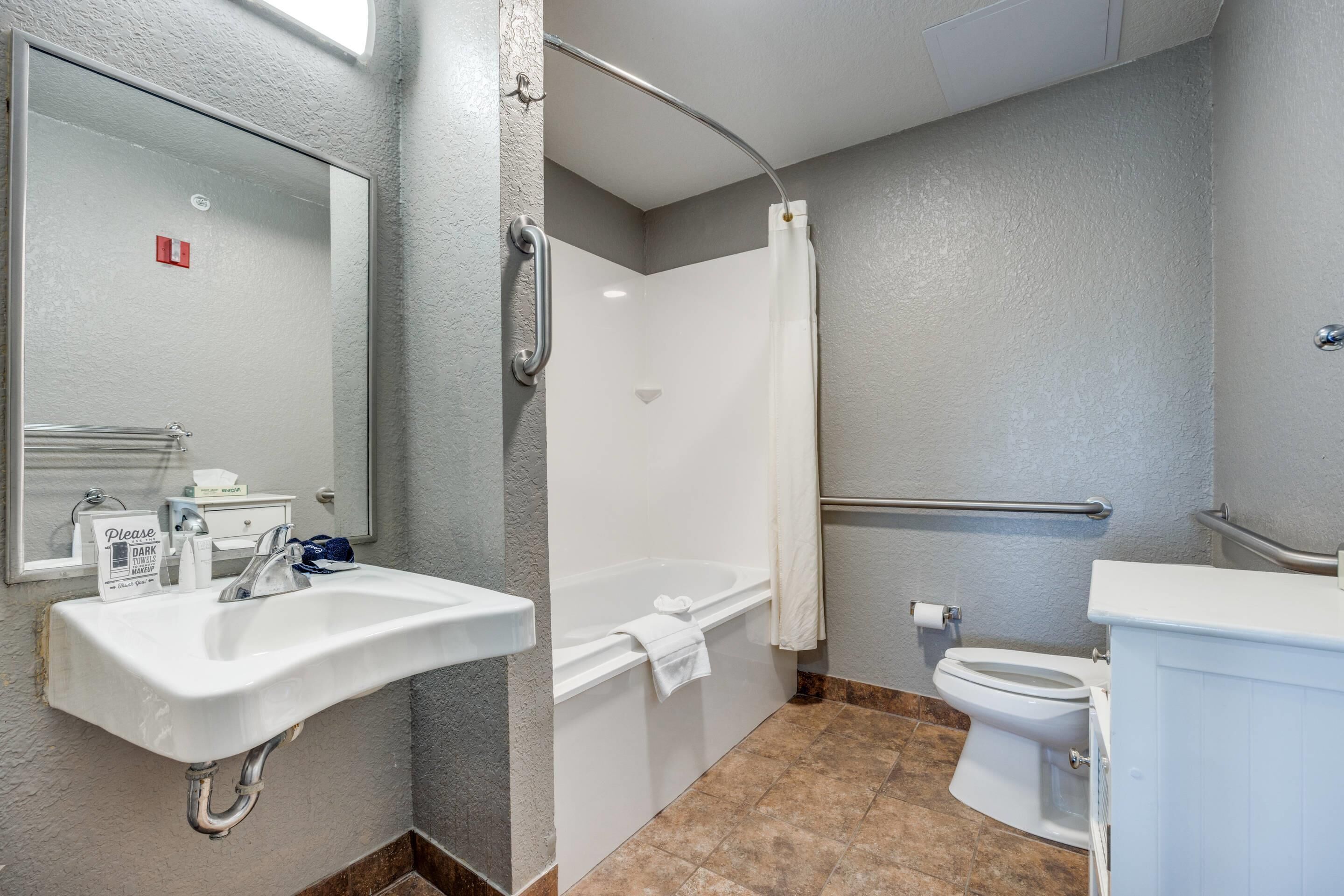 Room, 1 King Bed, Accessible, Non Smoking | Premium bedding, individually decorated, individually furnished, desk