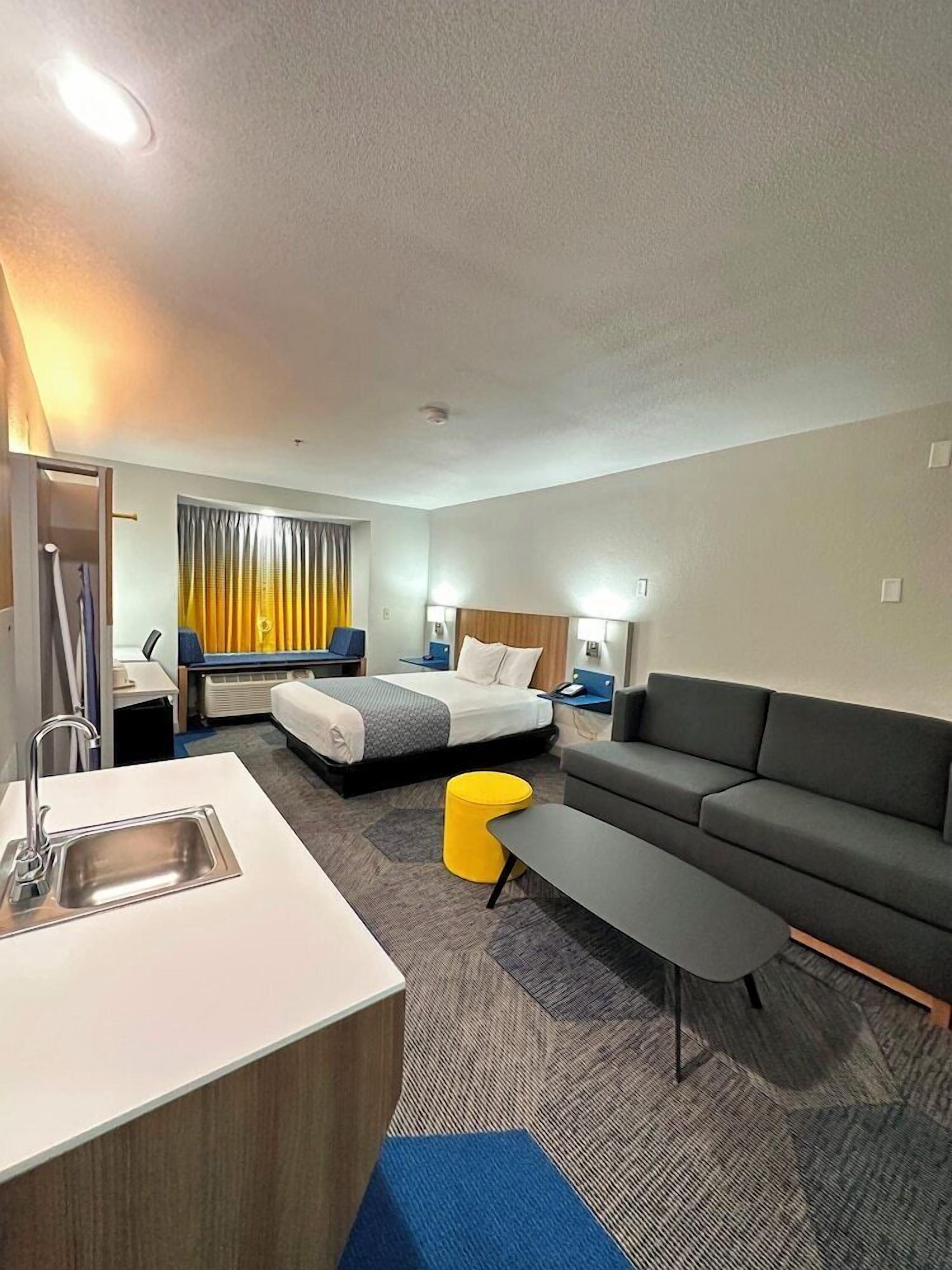 In-room safe, desk, iron/ironing board, free cribs/infant beds