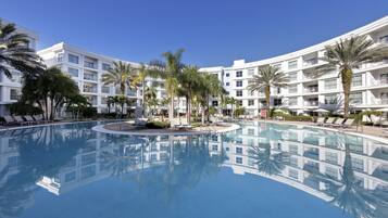 Outdoor pool, open 7:00 AM to 11:00 PM, cabanas (surcharge)