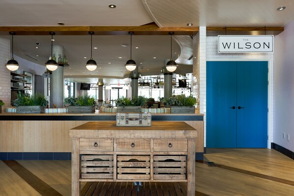 Breakfast, lunch, dinner served; American cuisine, pool views  - Meliá Orlando Celebration (Celebration)