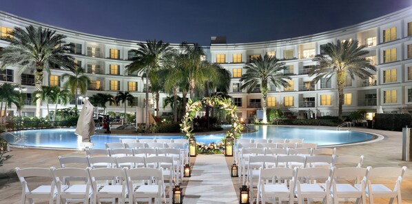 Outdoor wedding area - Meliá Orlando Celebration (Celebration)