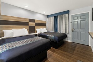 Standard Double Room, 2 Double Beds | Desk, iron/ironing board, free WiFi, bed sheets