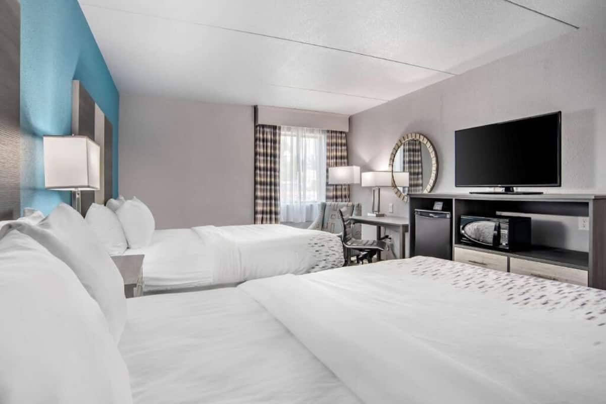 Premium bedding, pillowtop beds, individually decorated